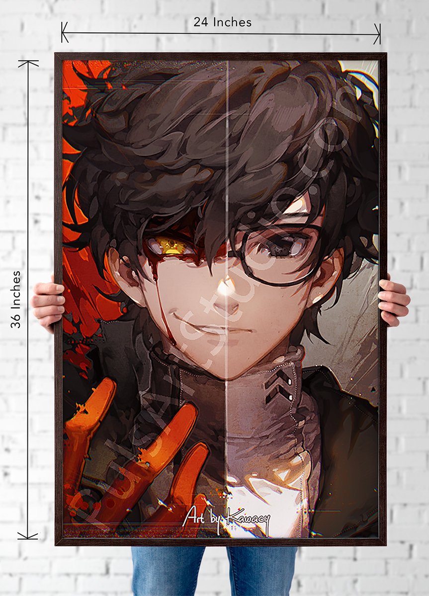 Persona 5 Joker print · mikaron · Online Store Powered by Storenvy