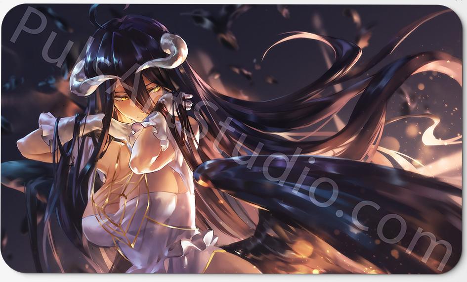 Playmat/XL Mousepad | Albedo from Overlord | Art by Azomo